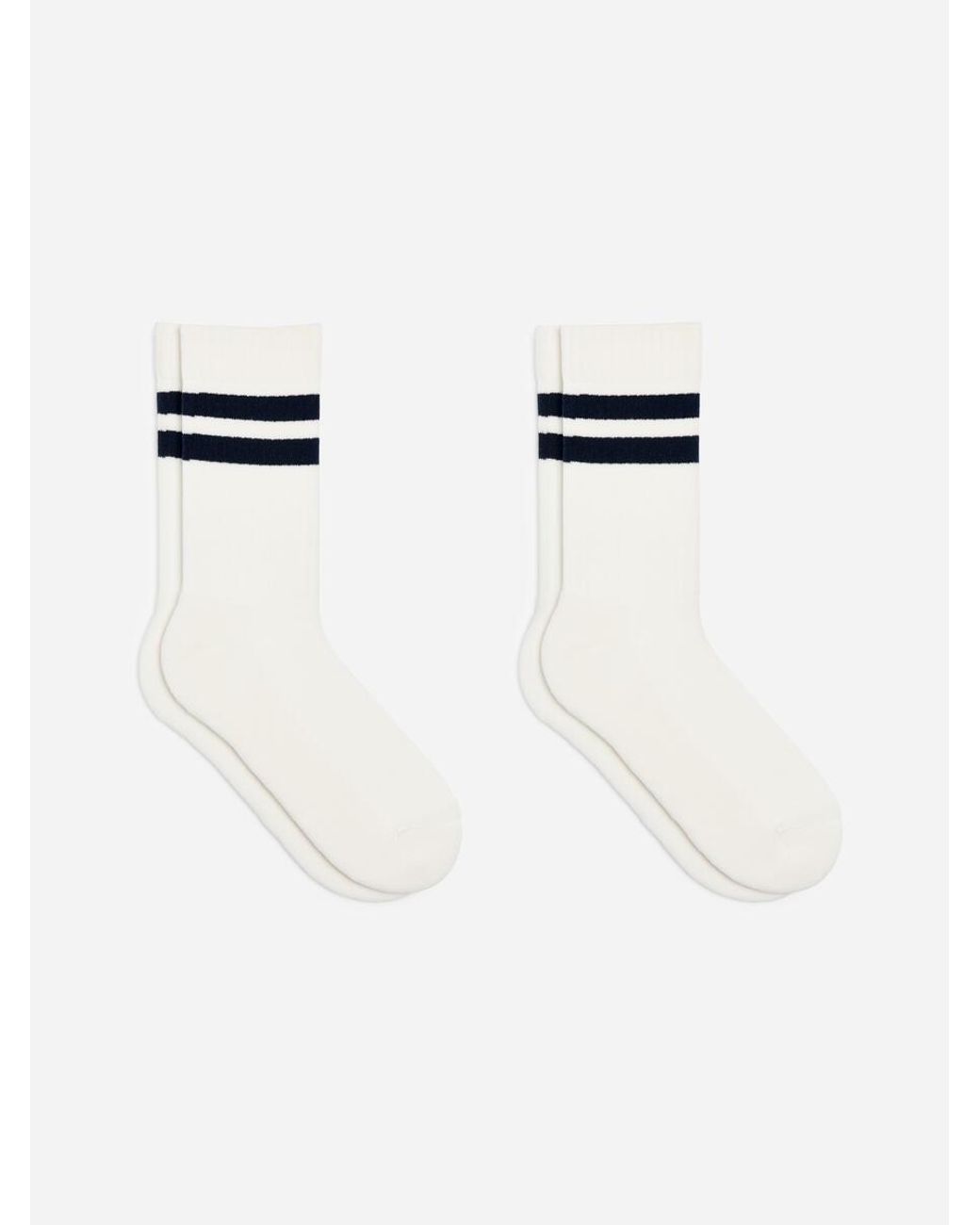 ARKET White Sporty Cotton Socks for men