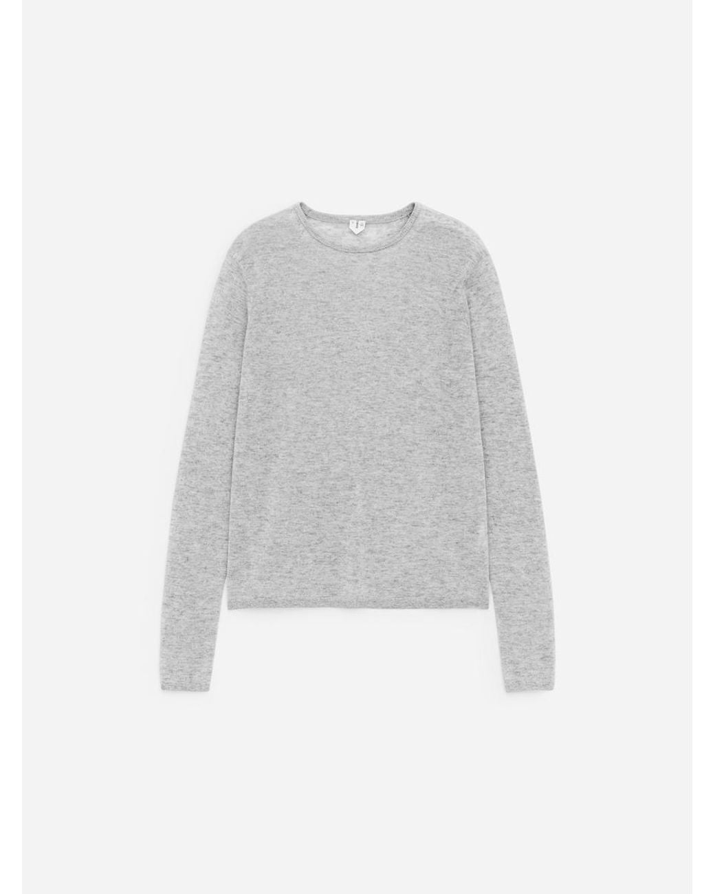 ARKET White Pure Cashmere Jumper
