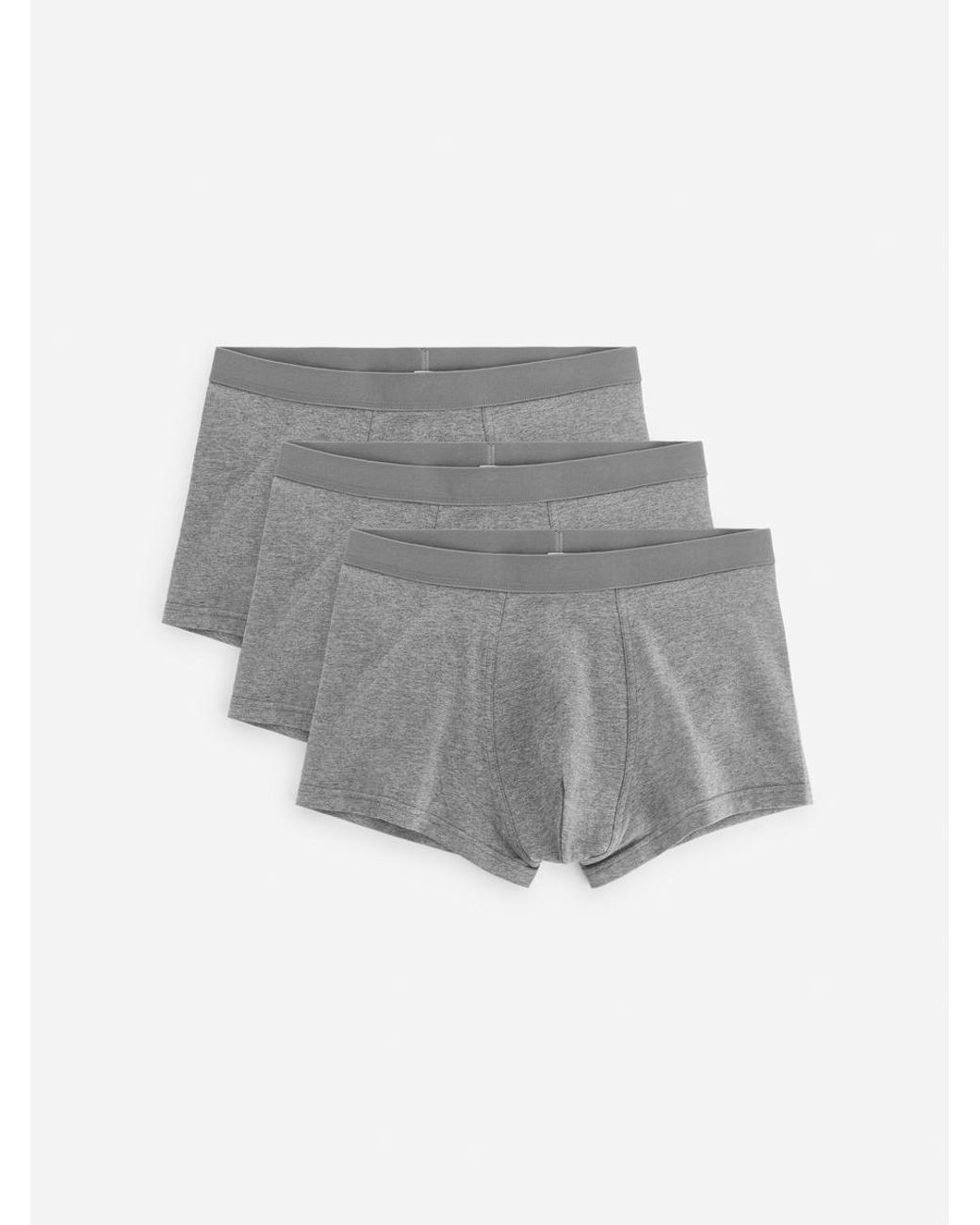 ARKET Gray Jersey Trunks, Set Of 3 for men