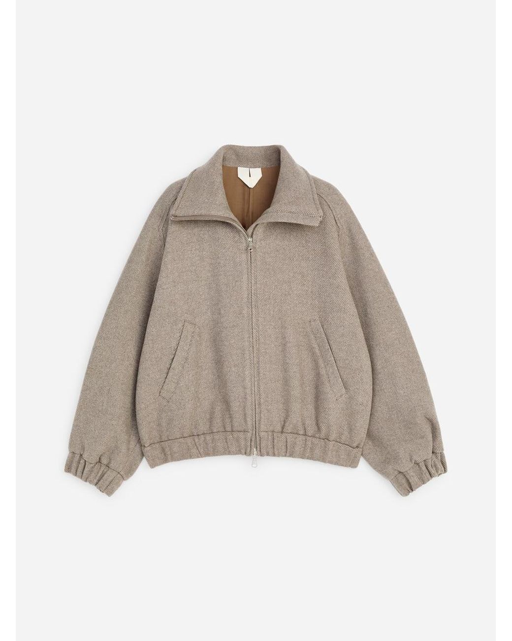 ARKET White Wool-Blend Jacket