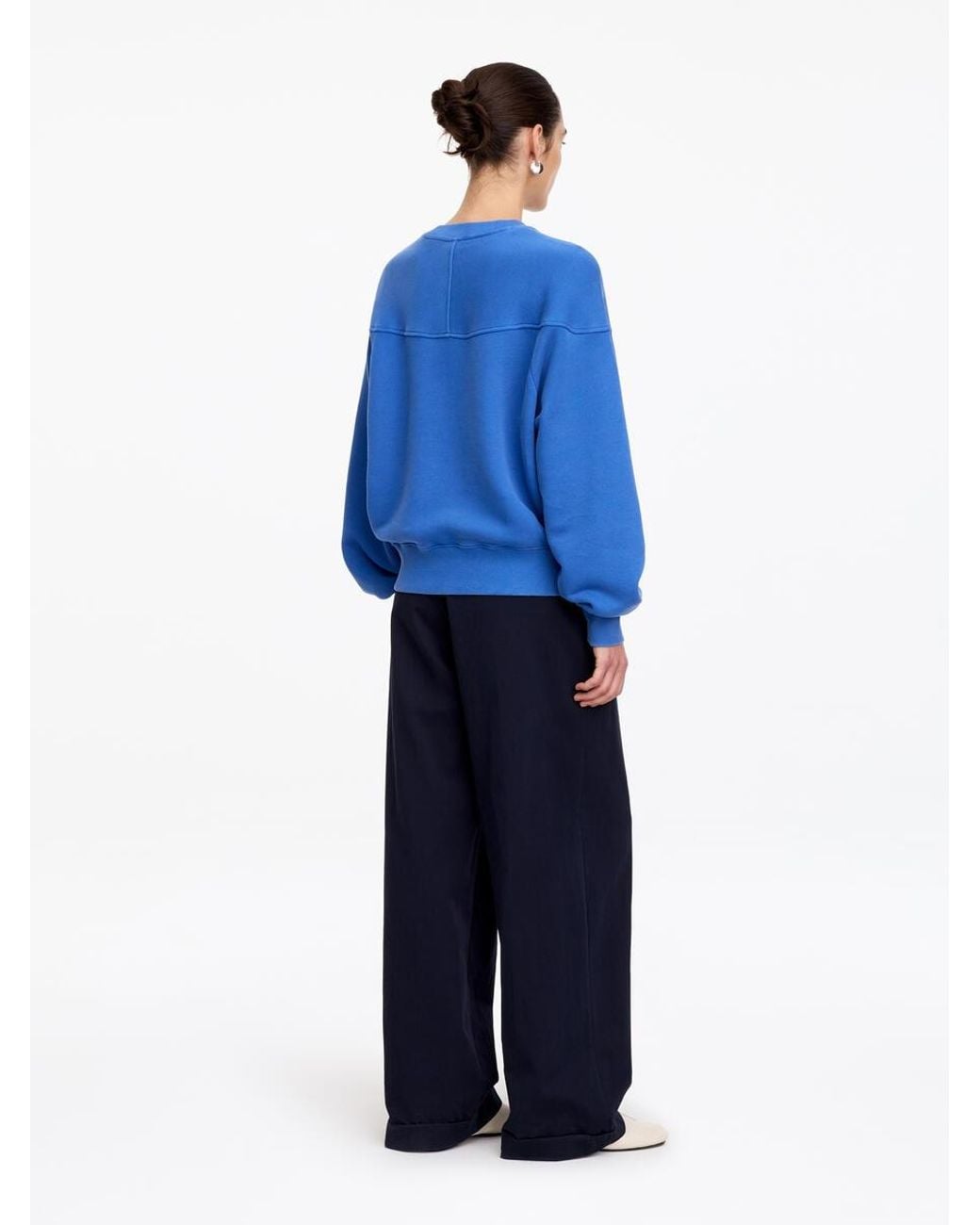 ARKET Blue Cotton Sweatshirt