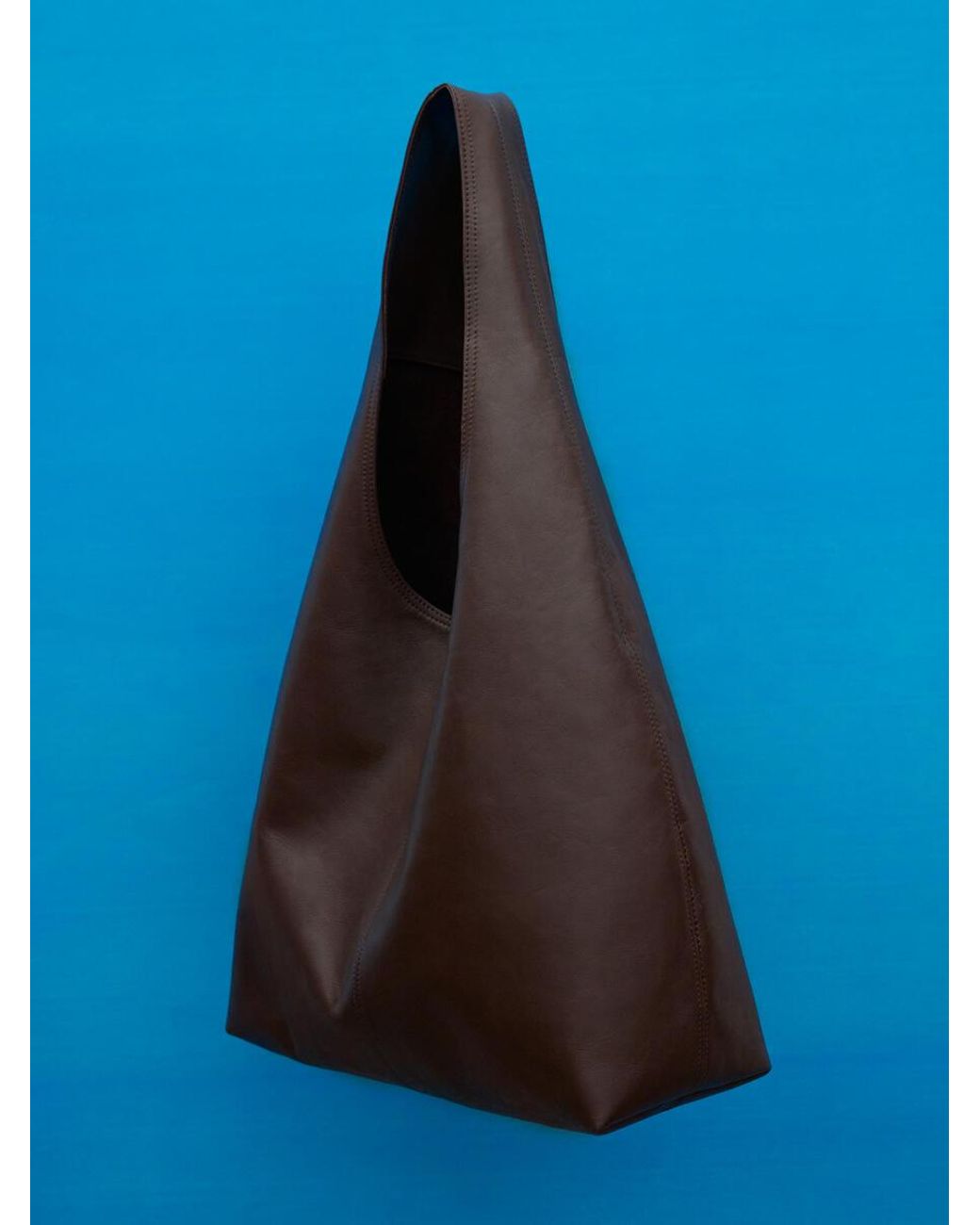 ARKET Natural Slouchy Leather Bag