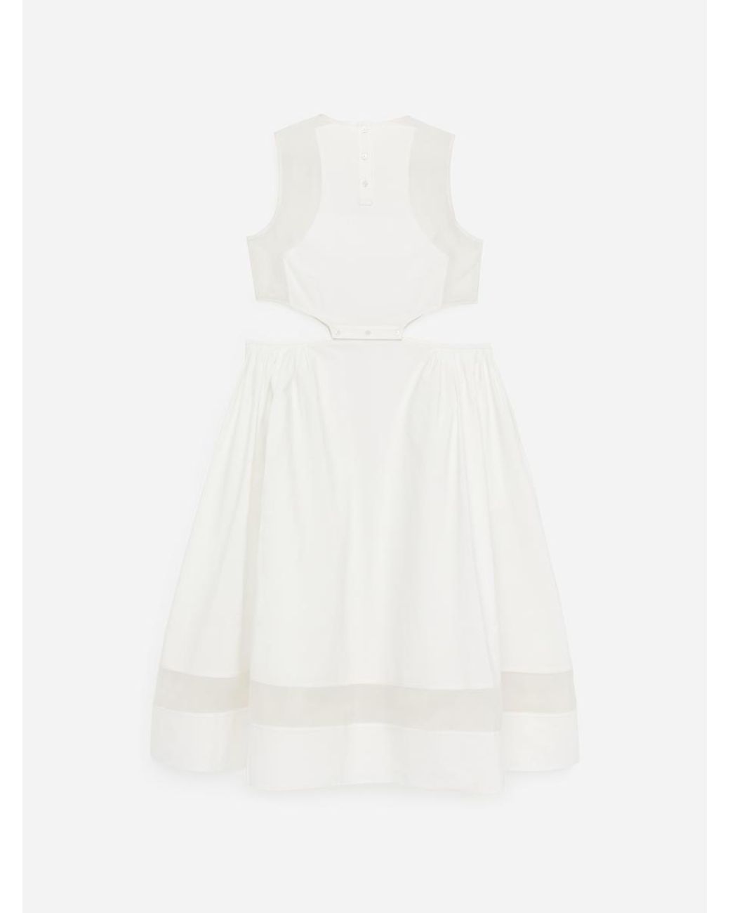 ARKET White And Laila Gohar Apron Dress