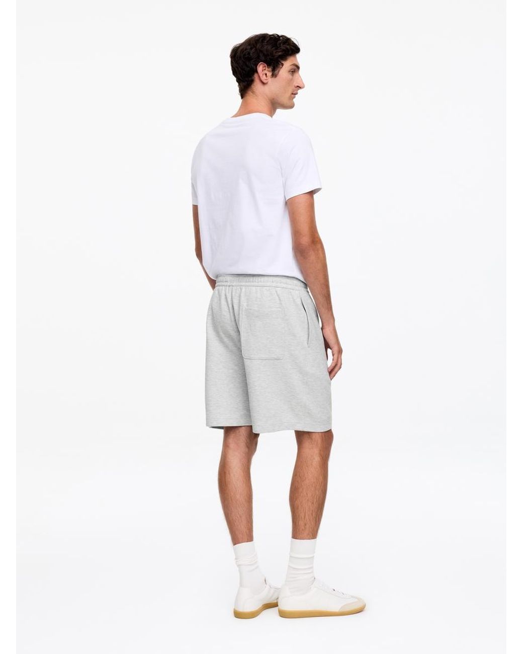 ARKET White Jersey Shorts for men