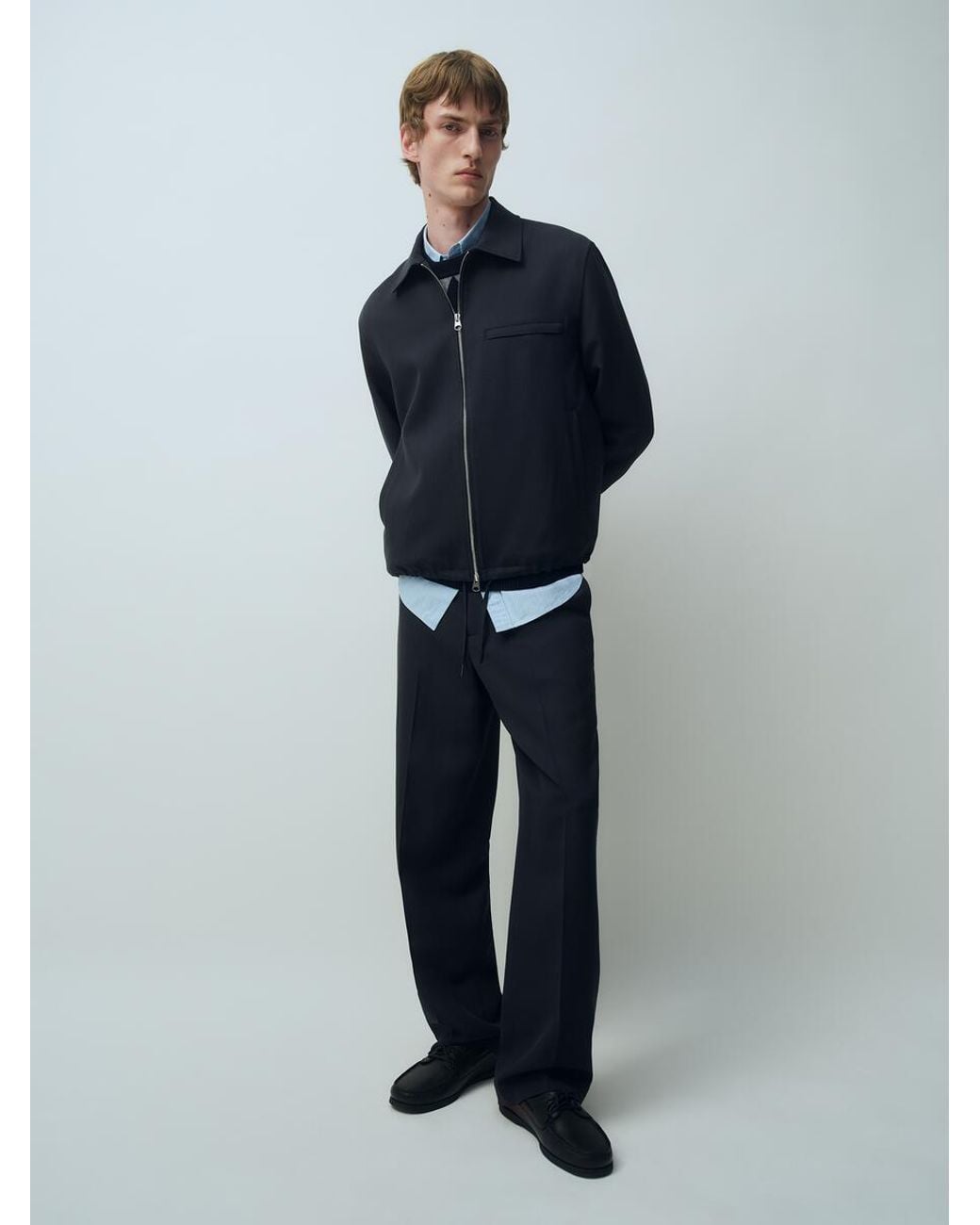 ARKET Argyle-Pullover in Blue für Herren