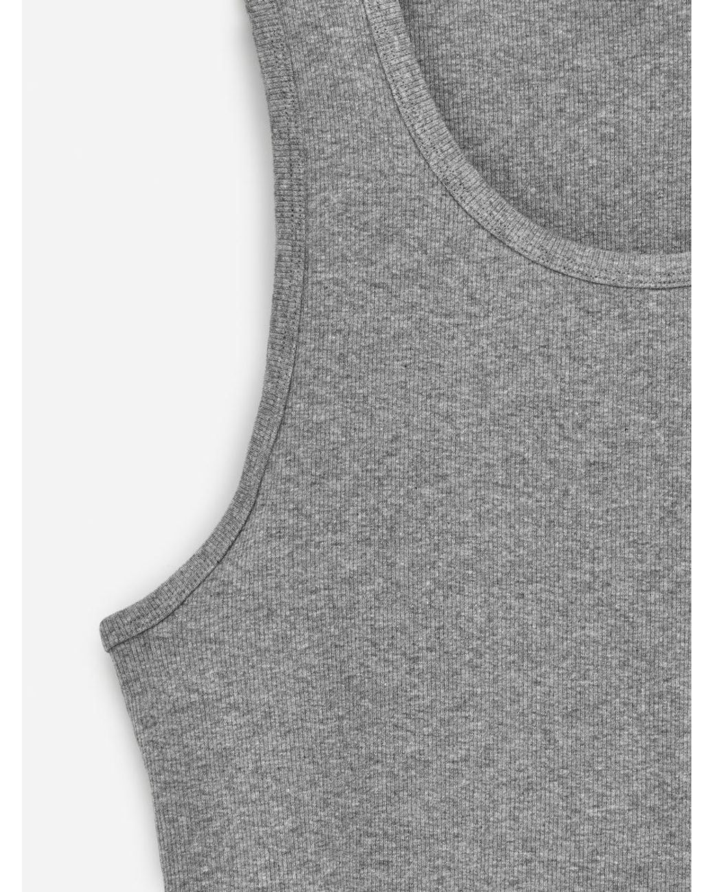 ARKET Blue Ribbed Tank Top Set Of 2 for men
