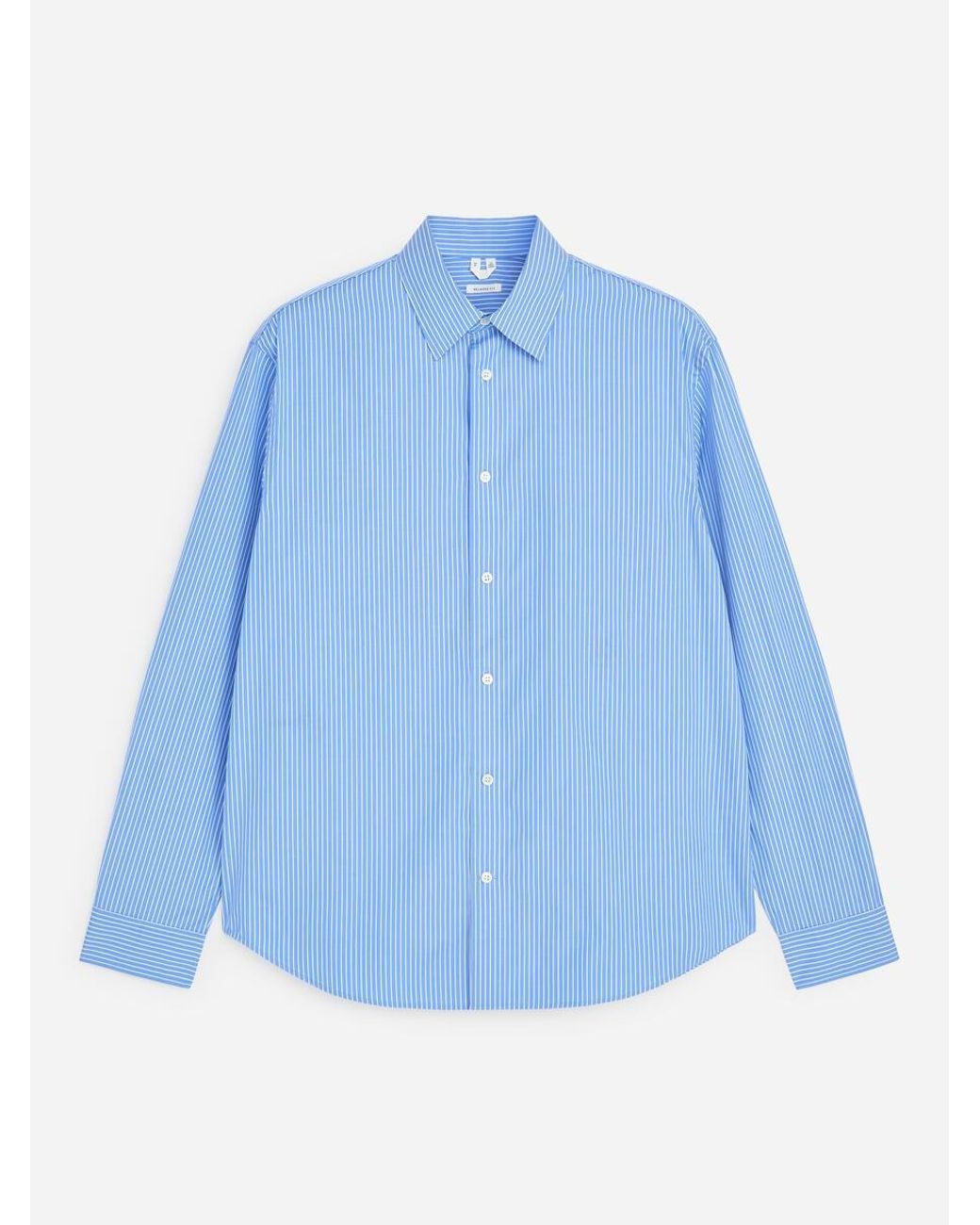ARKET Blue Poplin Dress Shirt for men