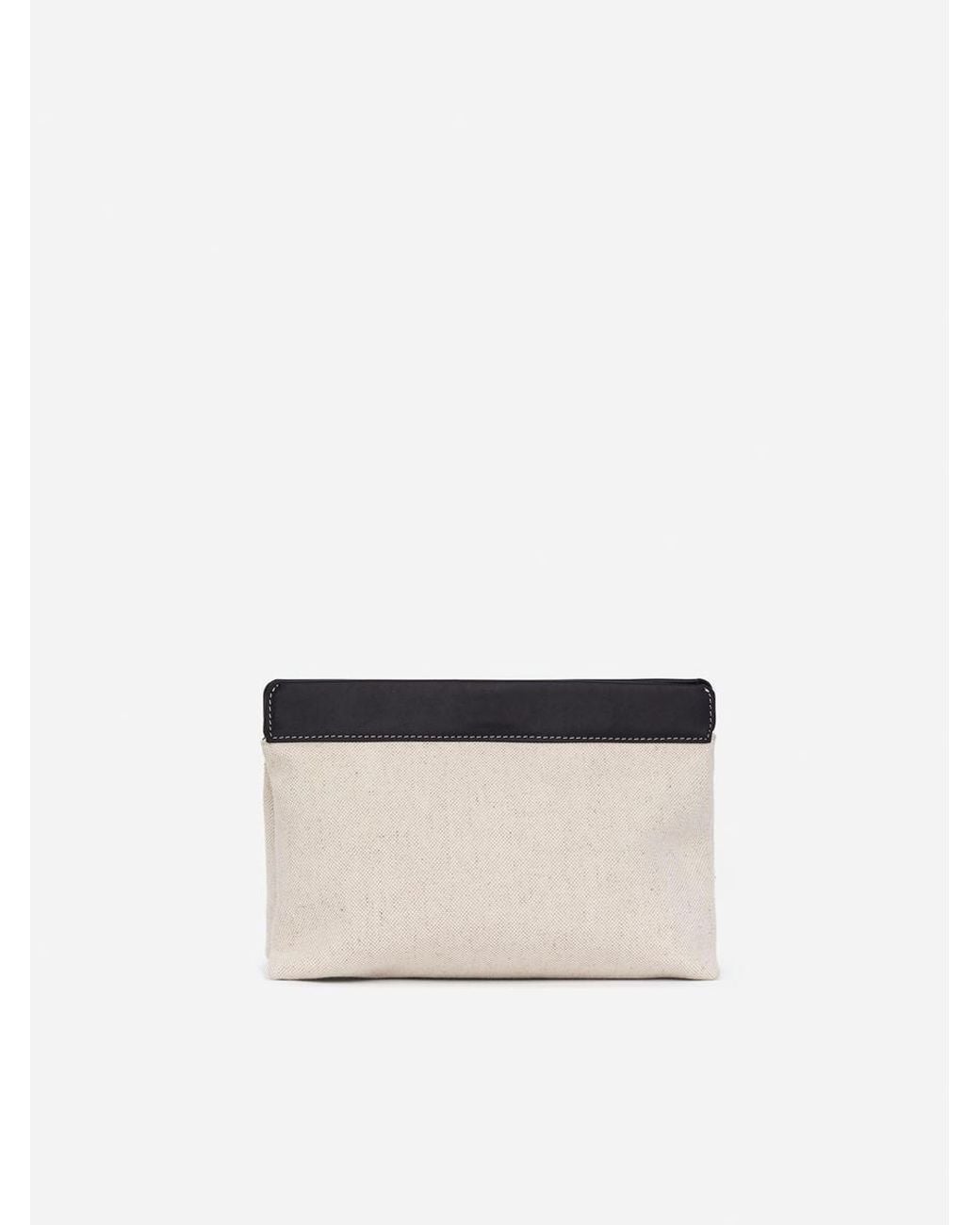 ARKET White Canvas-Leather Bag