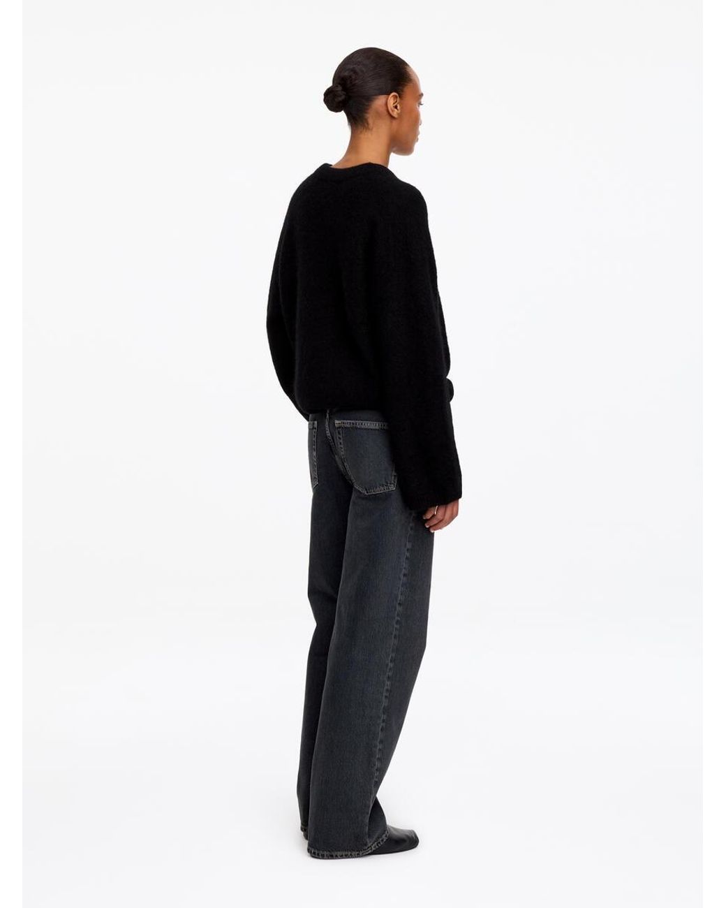 ARKET Blue Coral Wide Jeans