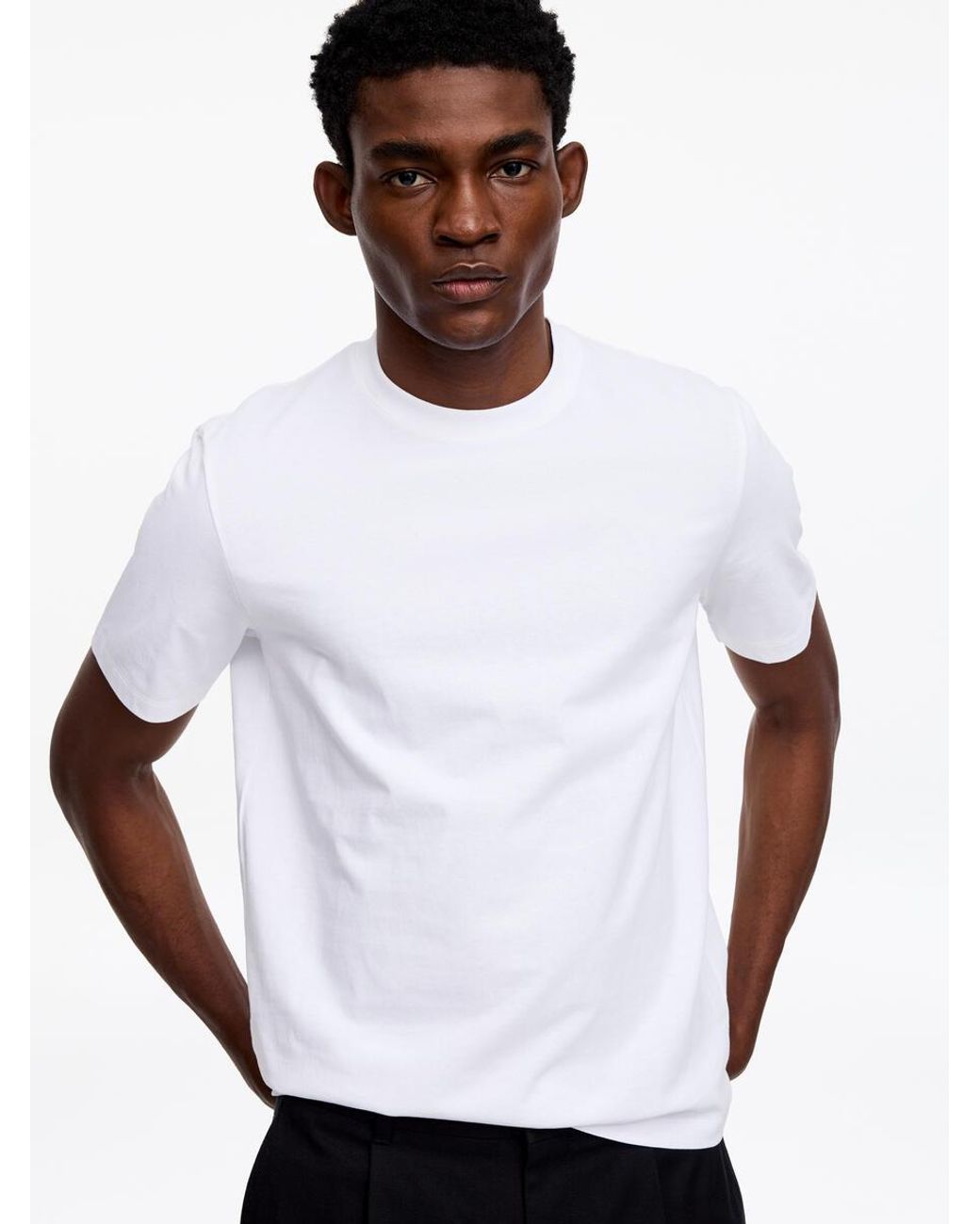 ARKET White Archive T-Shirt, Set Of 3 for men