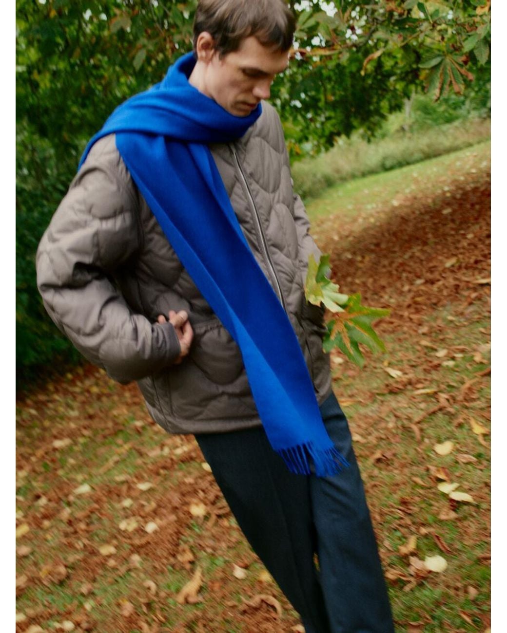 ARKET Natural Quilted Down Jacket for men