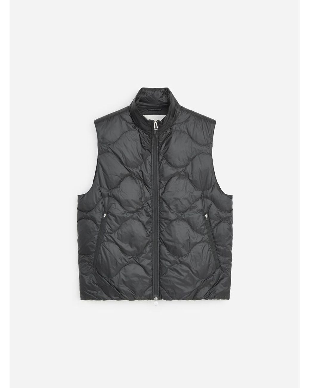 ARKET Black Ultralight Down Vest for men
