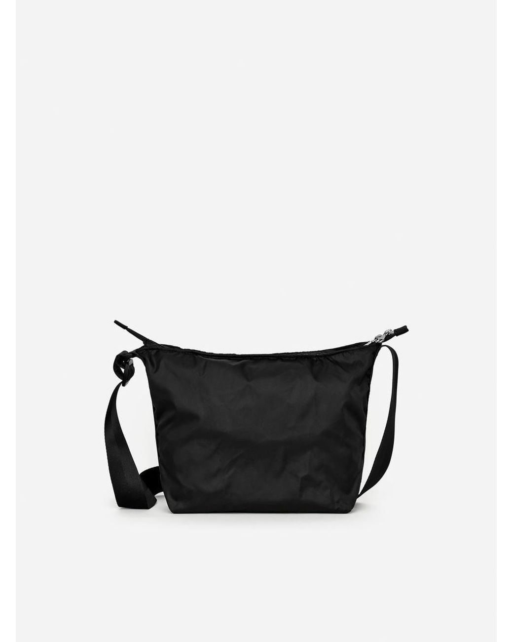 ARKET Black Packable Small Messenger Bag for men