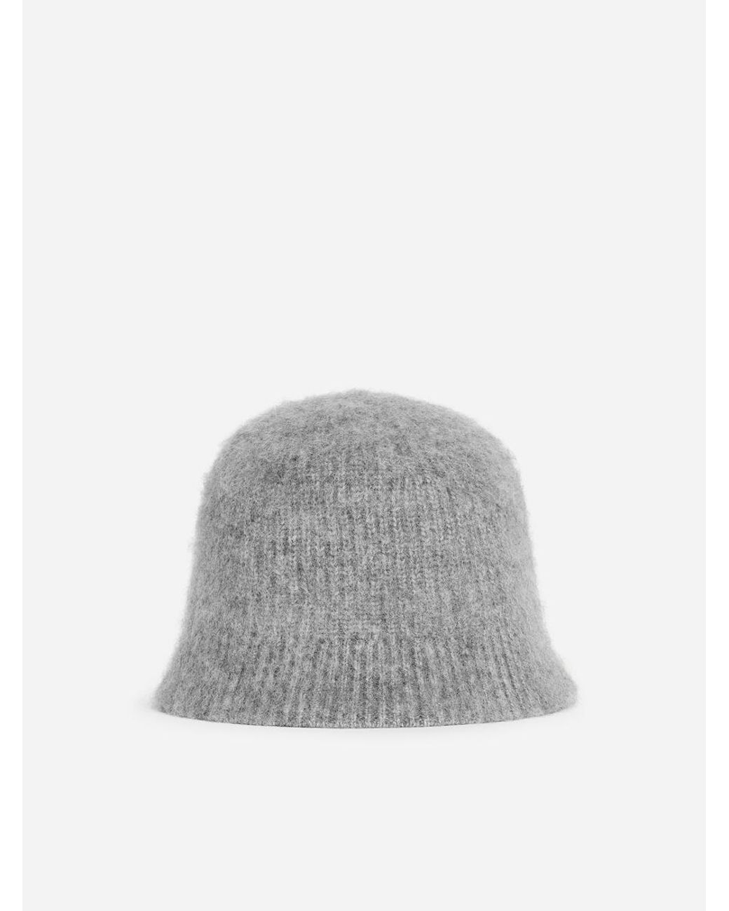 ARKET Gray Bucket Hat