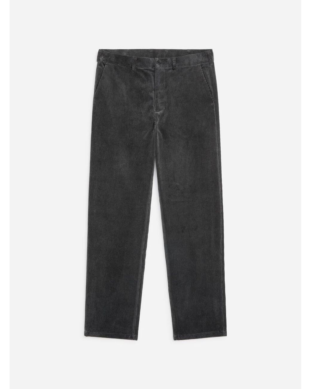 ARKET Blue Regular Corduroy Trousers for men