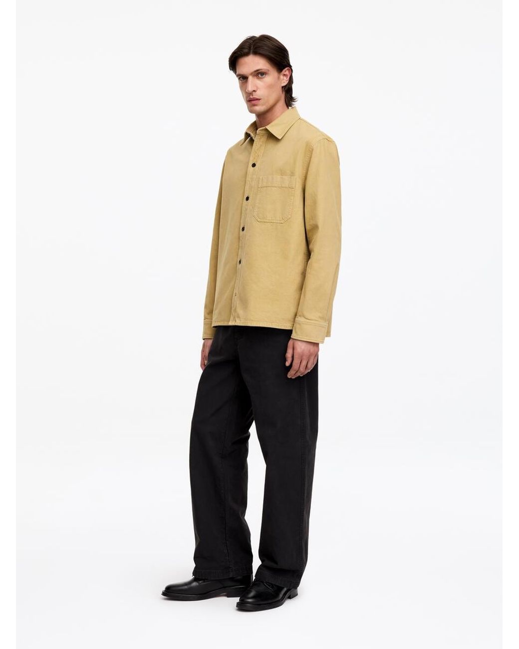 ARKET Metallic Twill Overshirt for men