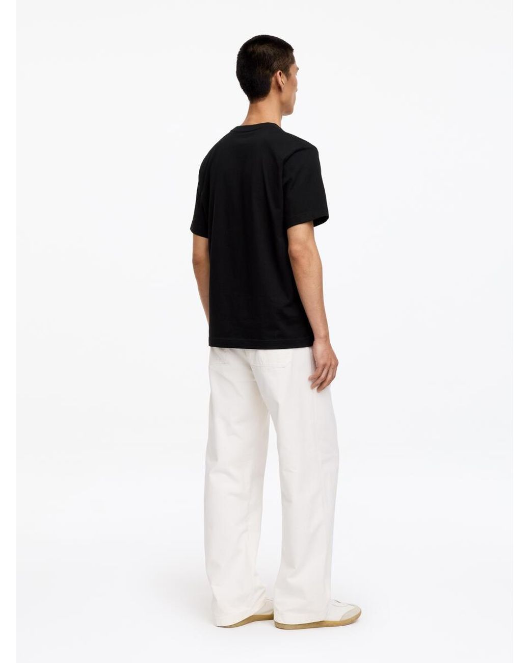 ARKET Black 220 Gsm Relaxed T-Shirt for men