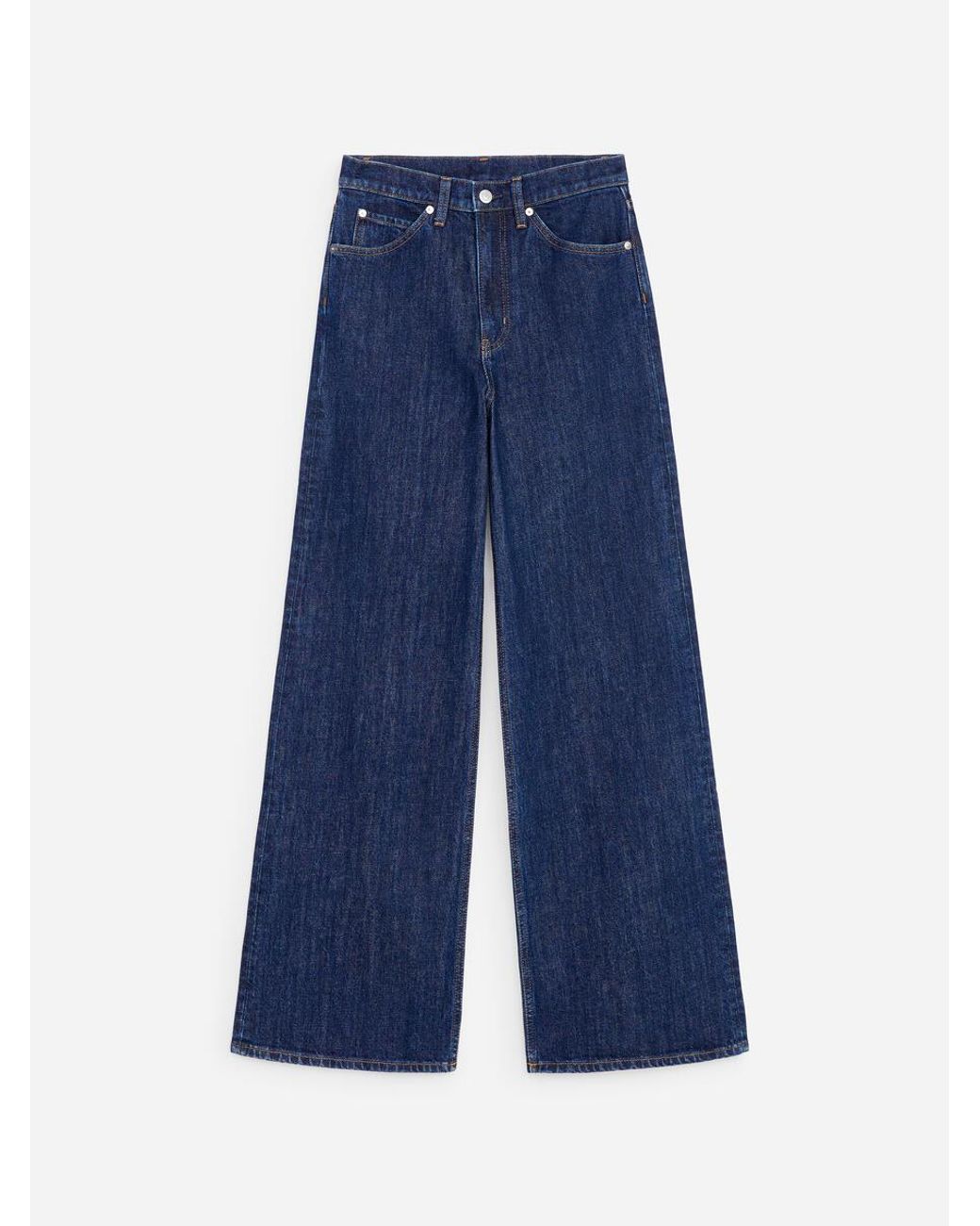 ARKET Blue Lupine Flared Jeans