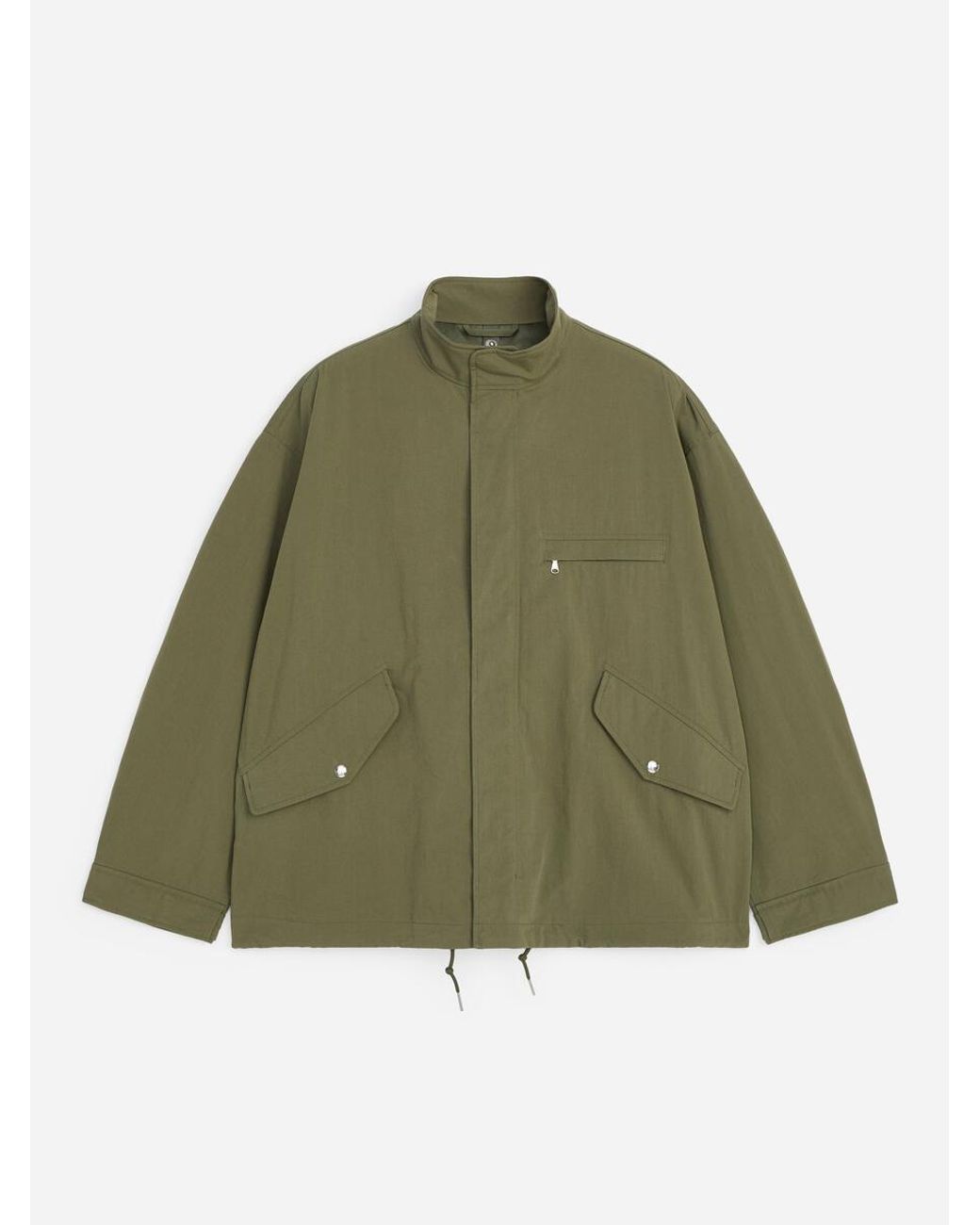 ARKET Green Cropped Parka for men