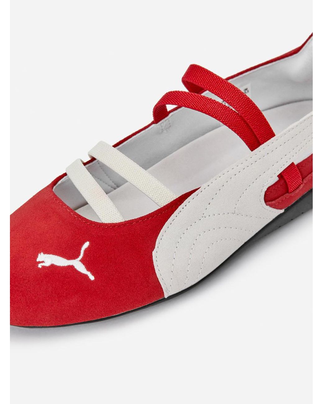 ARKET Blue Velourslederballerina Speedcat Von Puma
