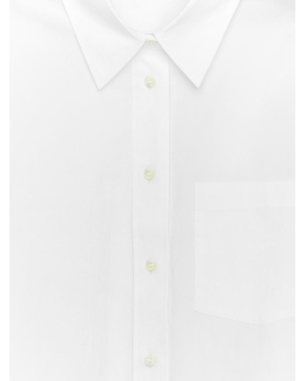 ARKET White Baumwollhemd