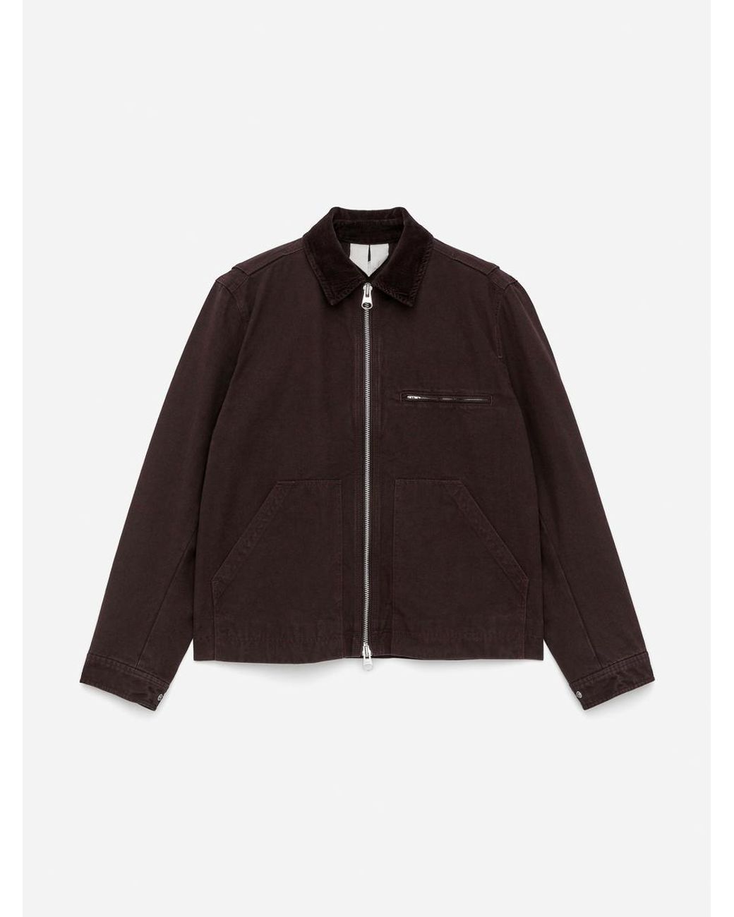 ARKET Black Cotton Canvas Jacket for men