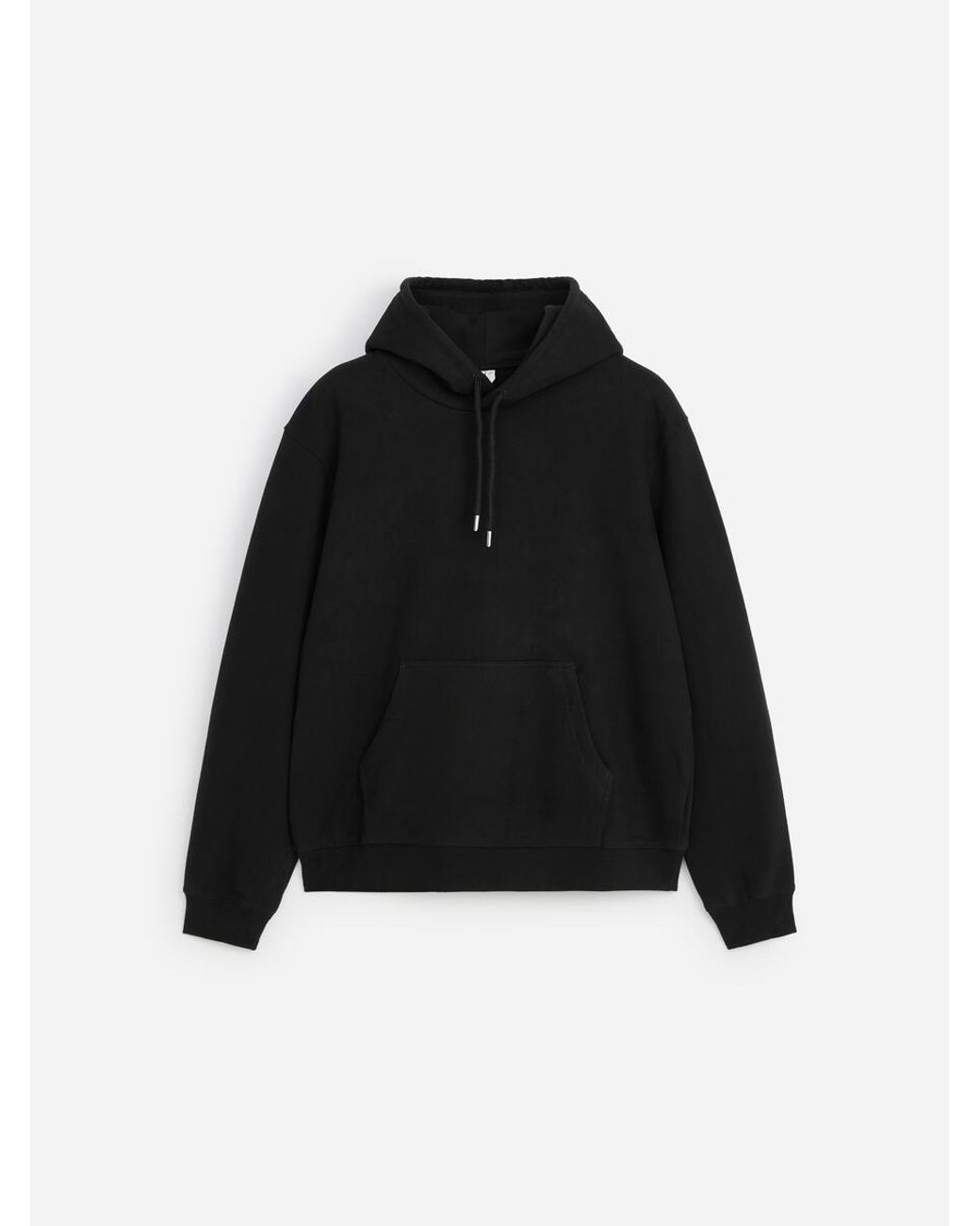 ARKET Black Hooded Sweatshirt for men