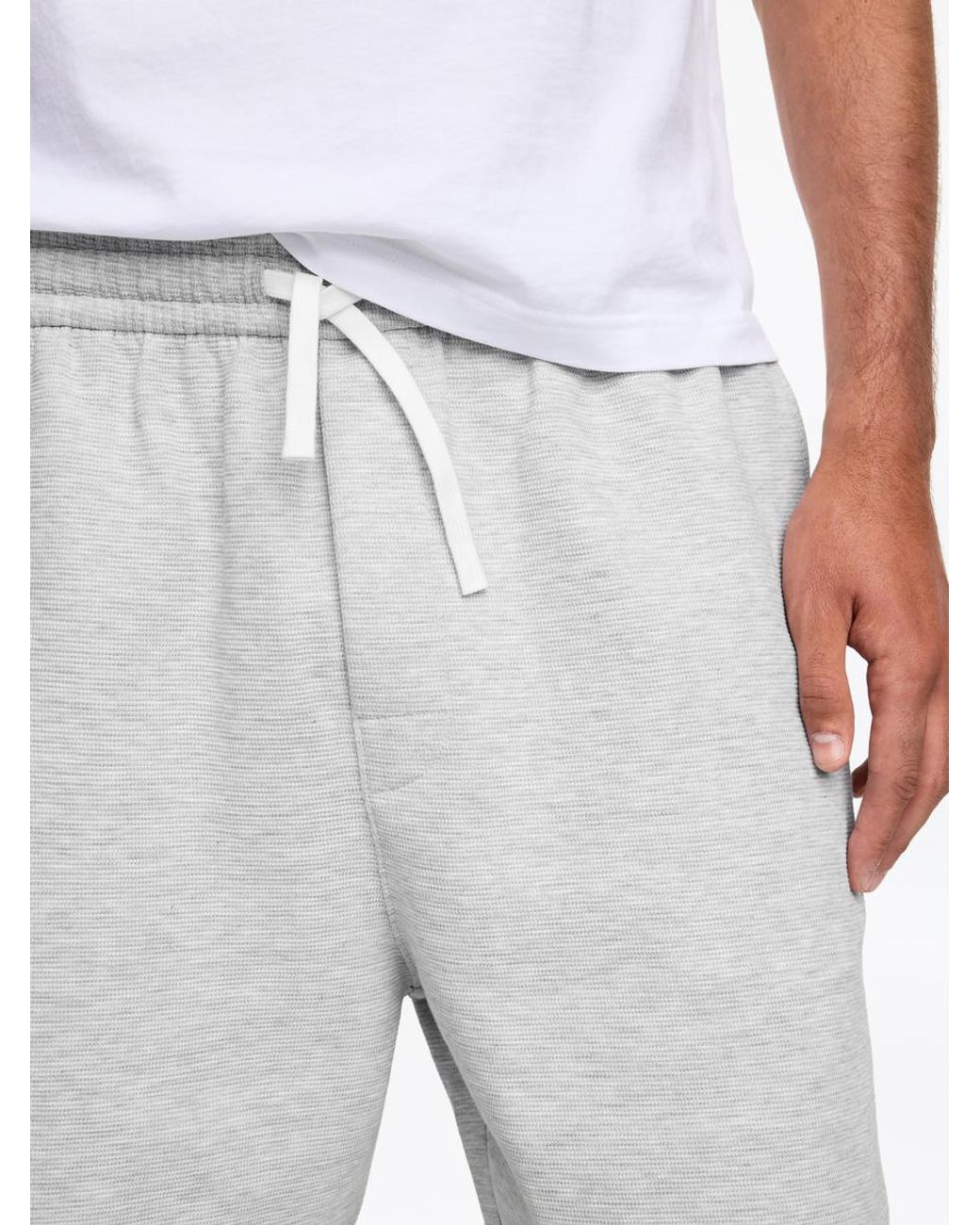 ARKET White Jersey Shorts for men