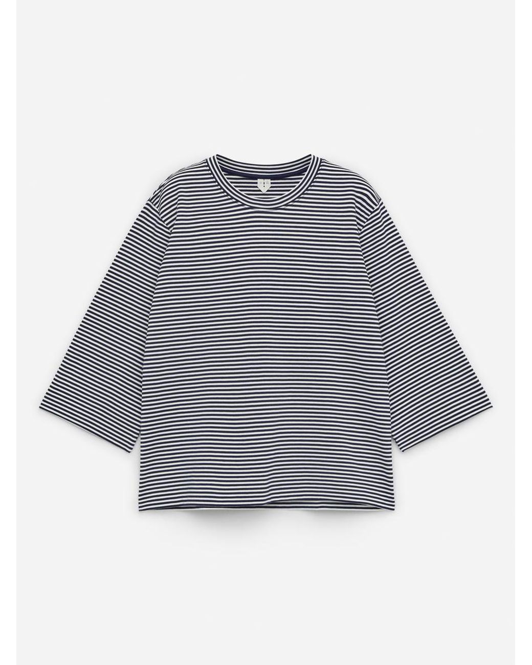 ARKET Black Eira Heavyweight T-Shirt