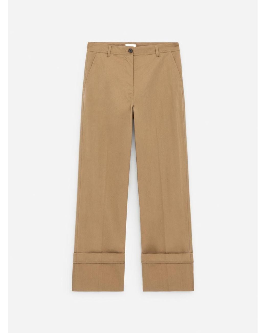 ARKET Natural Fold-Up Chino Trousers