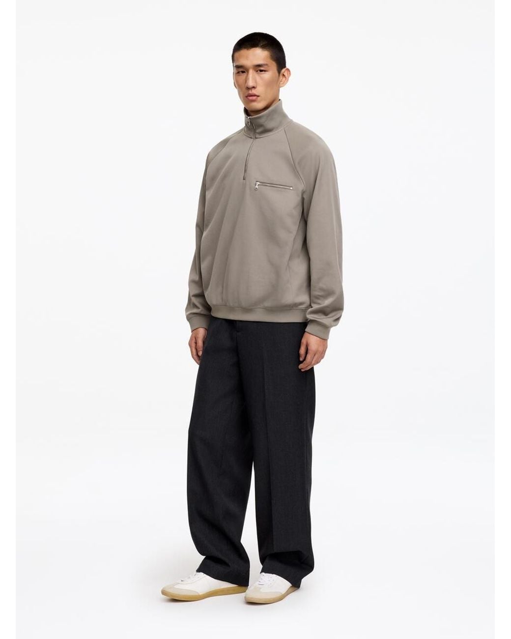 ARKET Gray Tracksuit Sweatshirt for men