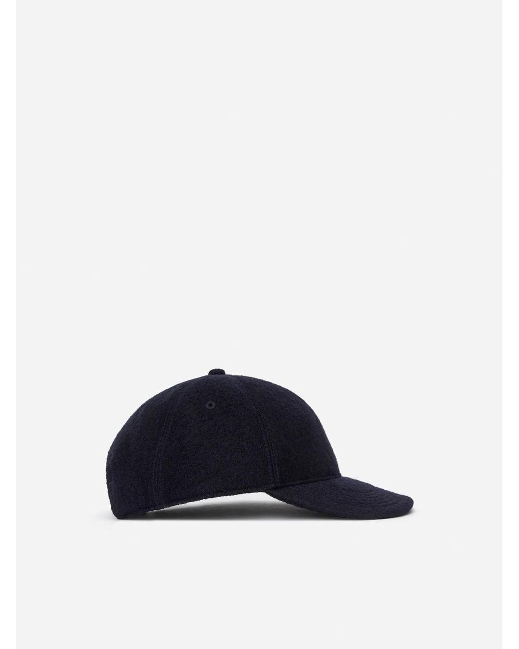 ARKET Black Wool Cap for men