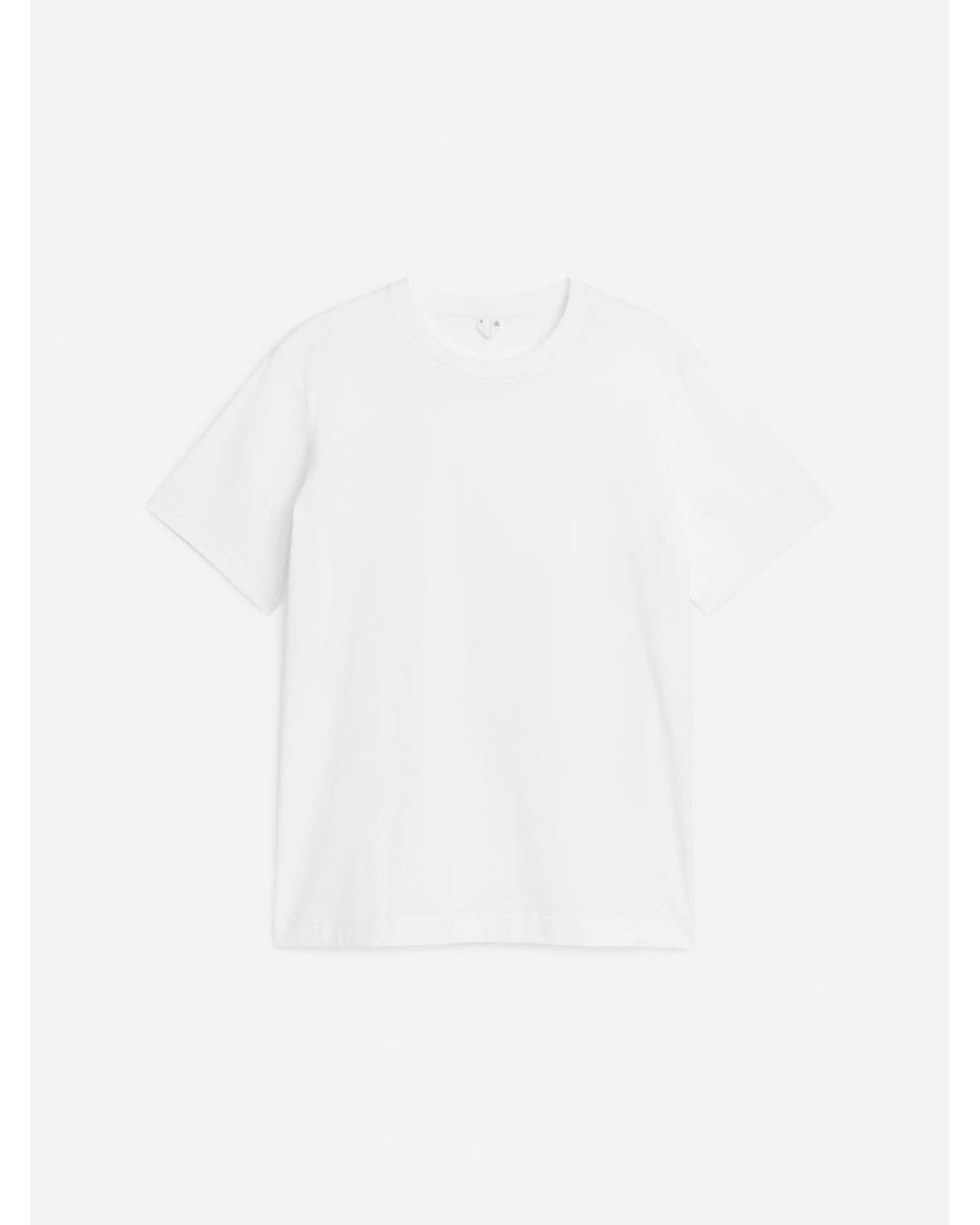 ARKET White 170 Gsm Regular T-Shirt for men