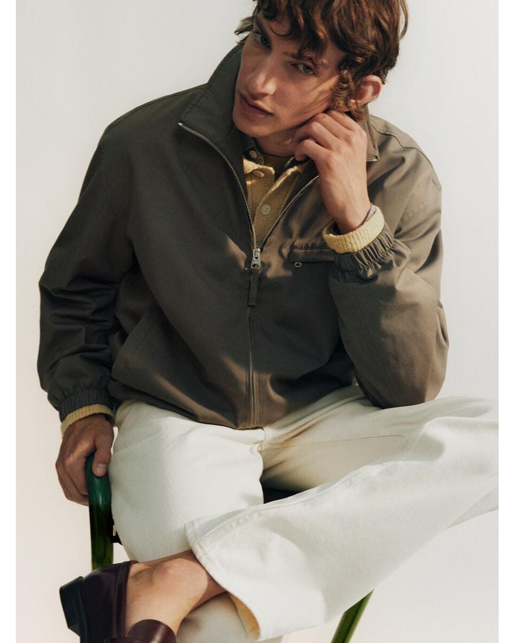 ARKET White Ocean Loose Jeans for men