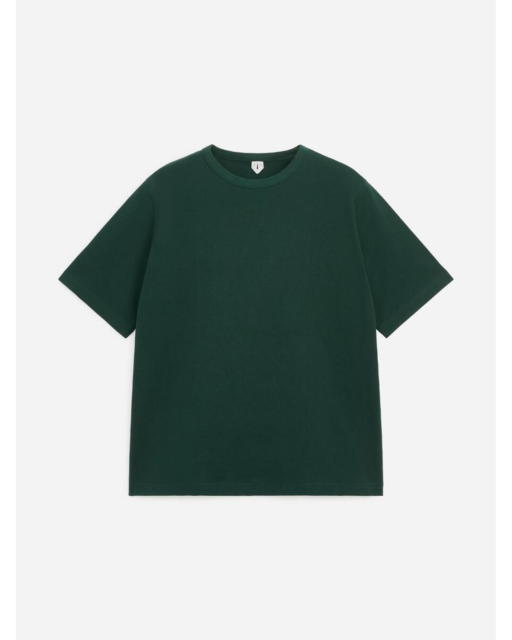 ARKET Green 270 Gsm Oversized T-Shirt for men