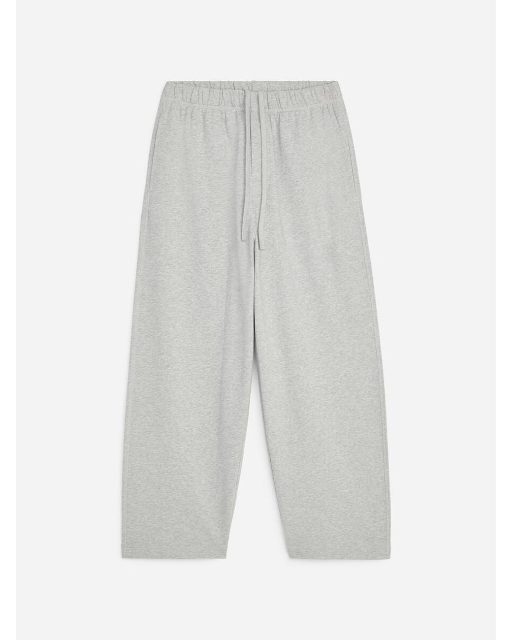 ARKET White Jersey Lounge Trousers for men