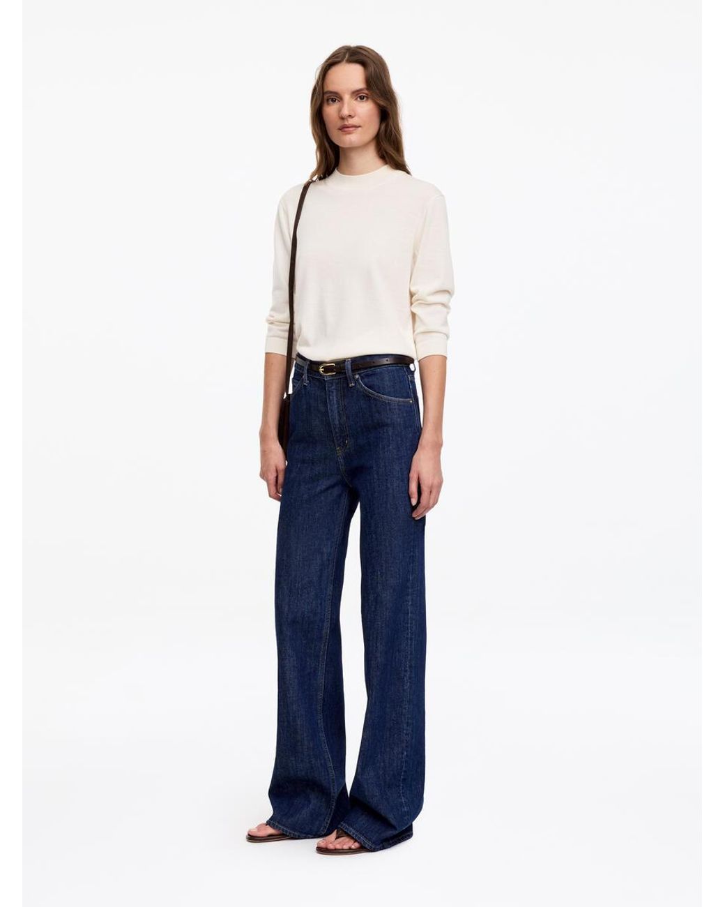 ARKET Blue Lupine Flared Jeans