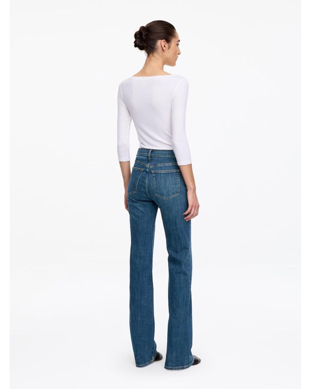 ARKET Blue Linden Bootcut Jeans