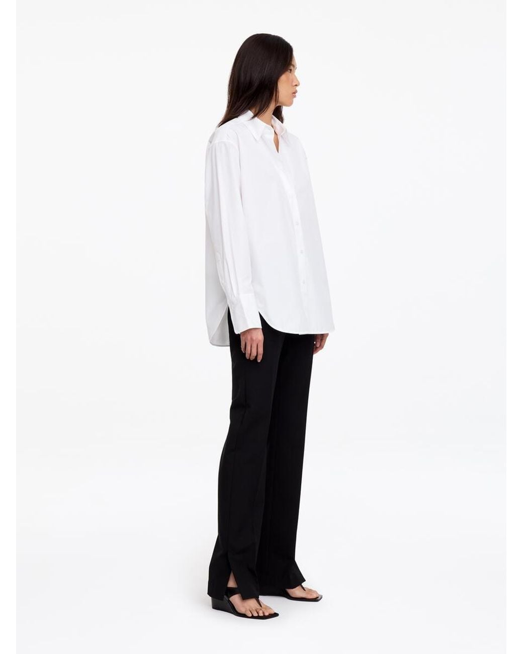 ARKET White Relaxed-Fit Poplin Shirt