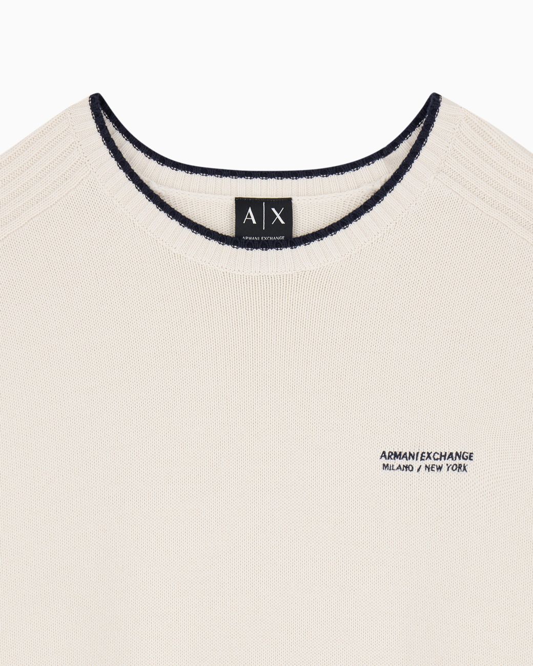 ARMANI EXCHANGE Natural Regular Fit Pullover for men