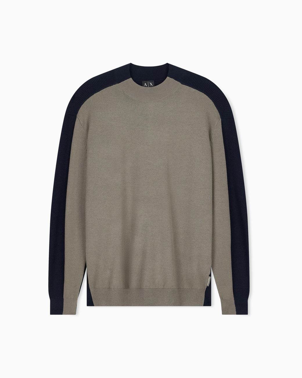 ARMANI EXCHANGE Gray Regular Fit Pullover for men