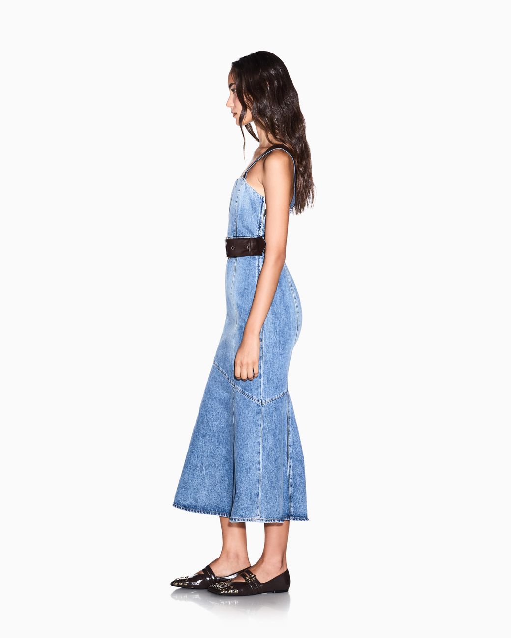 ARMANI EXCHANGE Blue Slim-Fit Dress