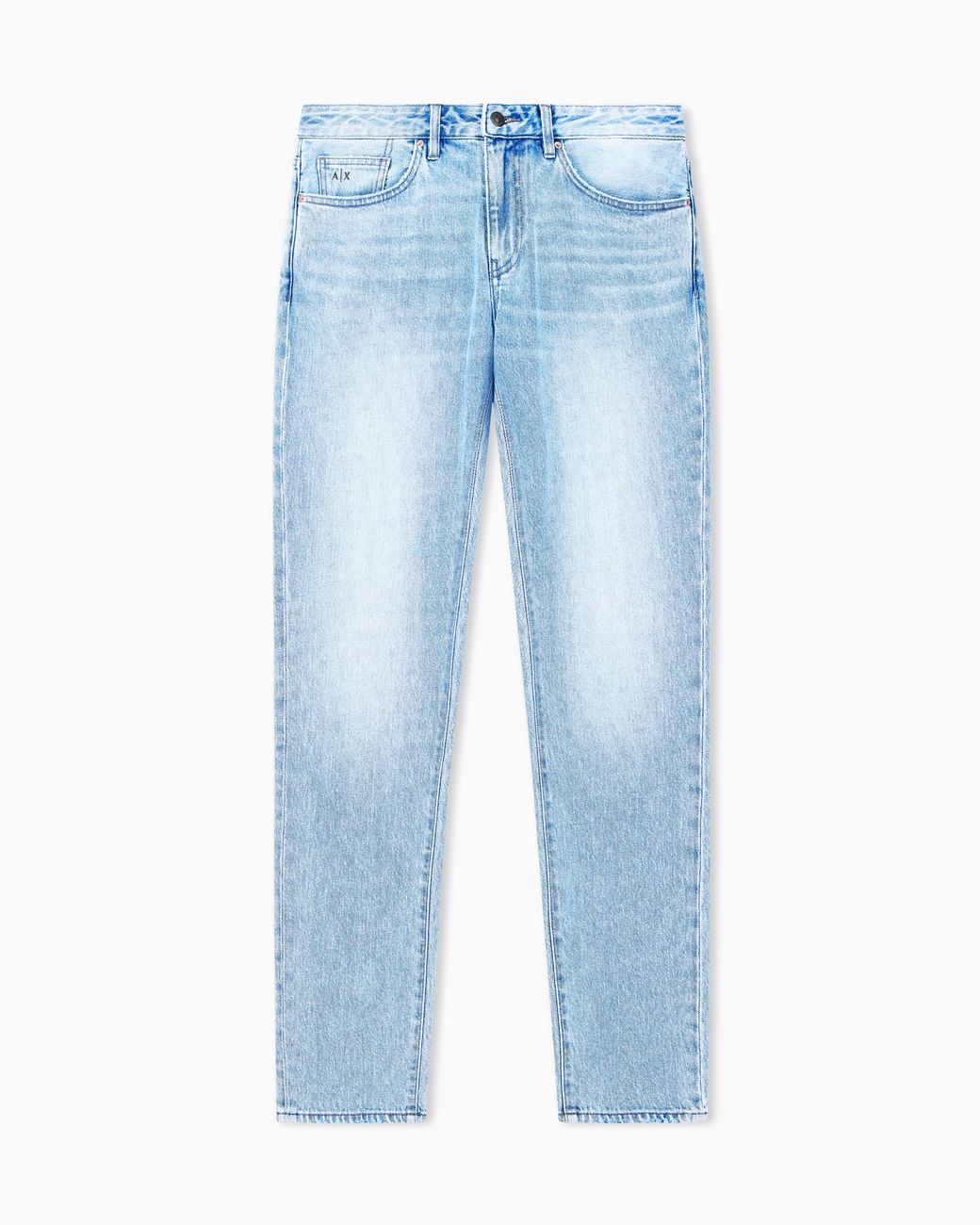 ARMANI EXCHANGE Blue Slim Fit 5 Pockets Pant for men