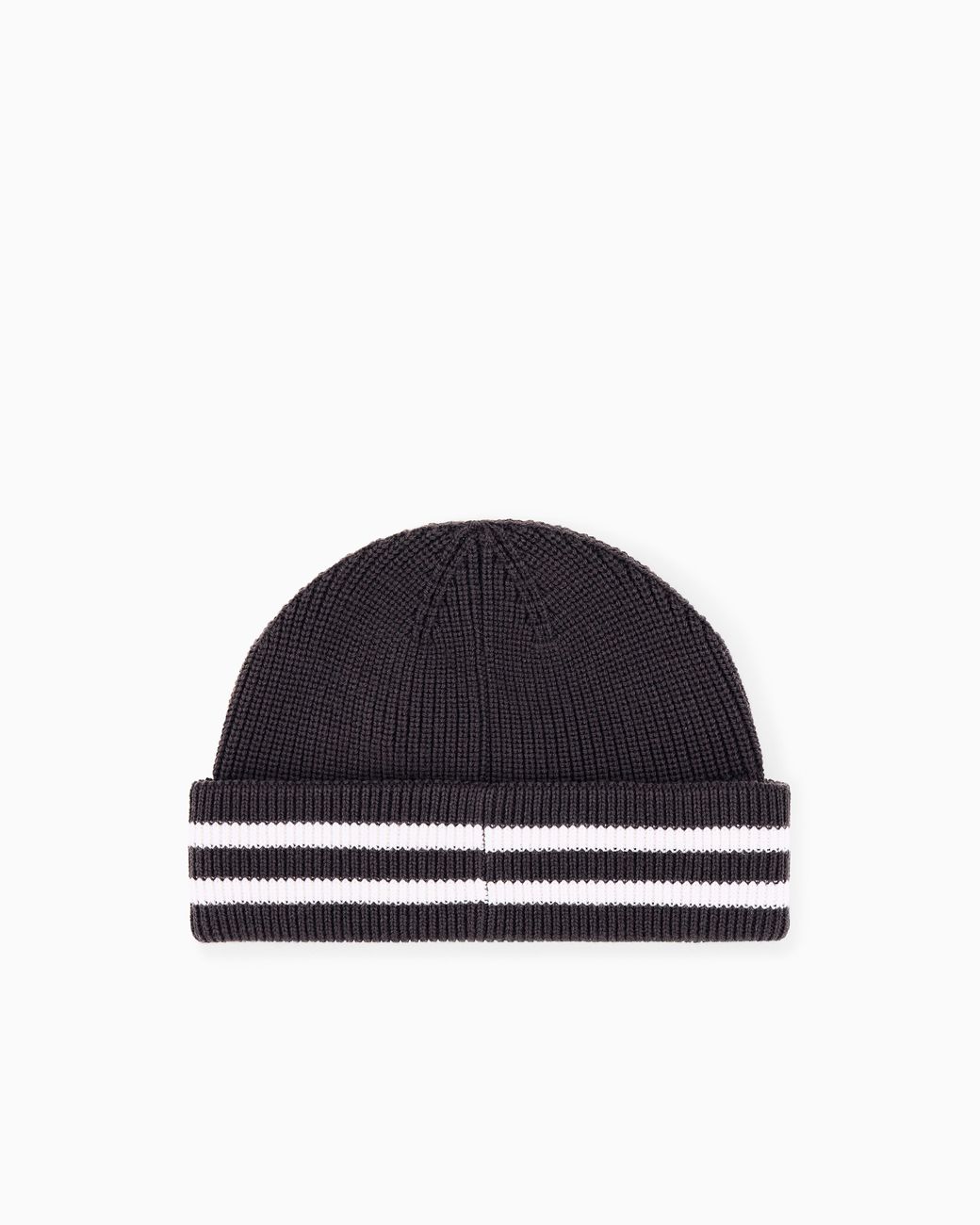 ARMANI EXCHANGE Blue Beanie Hat Virgin Wool And Cotton Blend for men