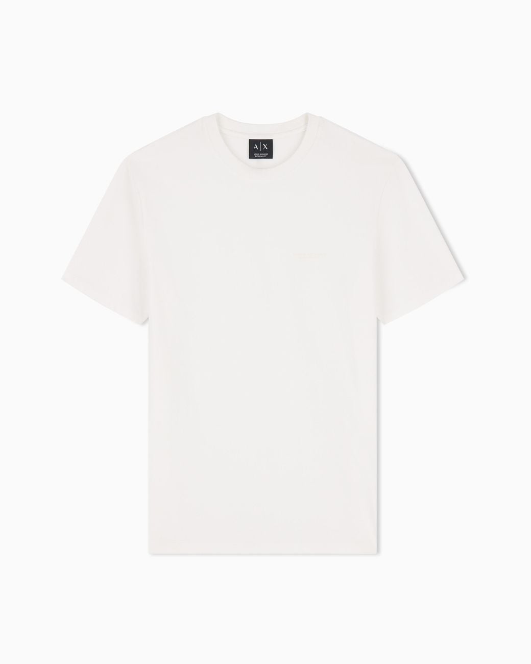 ARMANI EXCHANGE White Slim Fit T-Shirt for men