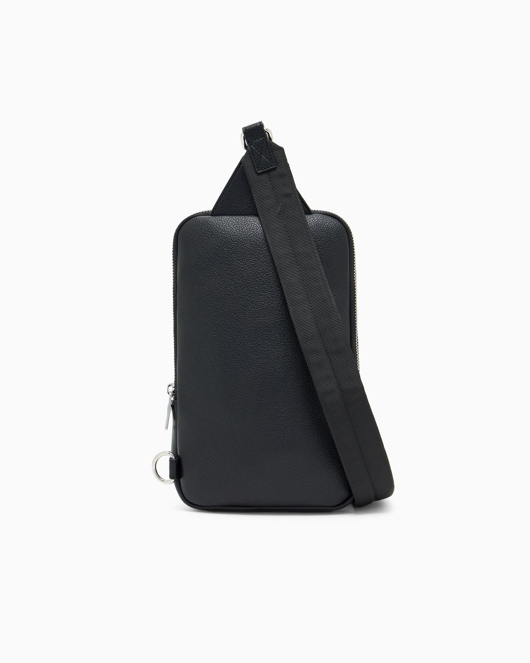 ARMANI EXCHANGE Blue Crossbody Bag With Textured Finish And Adjustable Strap for men