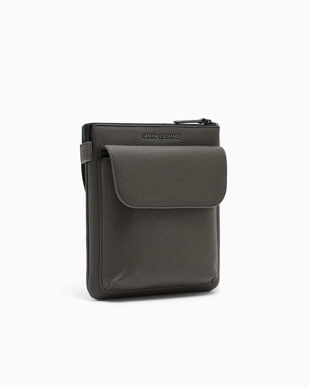 ARMANI EXCHANGE Black Messenger Bag Flat Crossbody for men