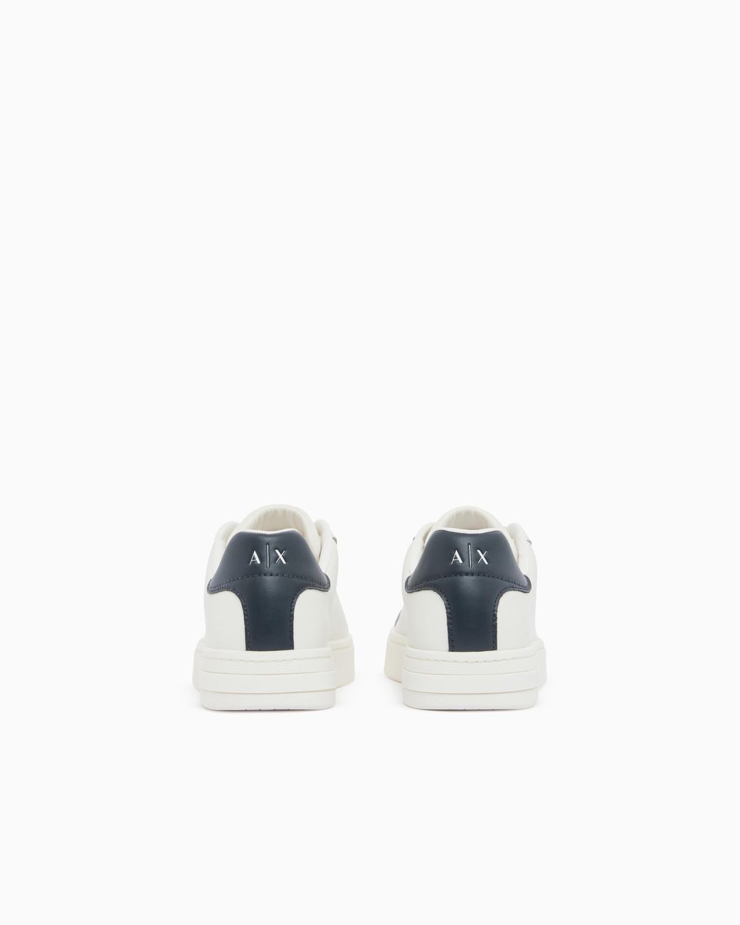 ARMANI EXCHANGE White Sneakers Split Leather With Cotton Lining for men
