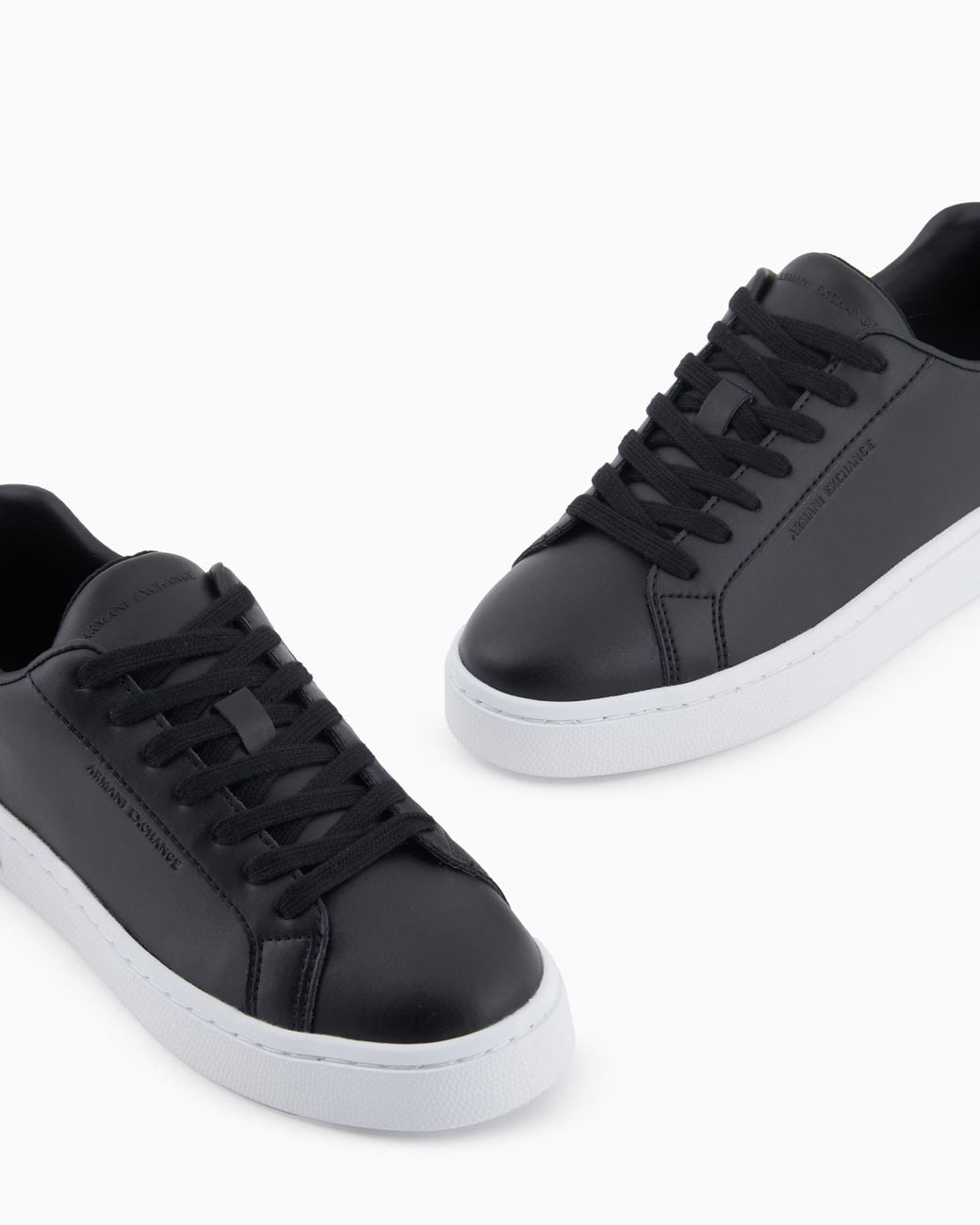 ARMANI EXCHANGE Blue Low-Top Sneakers