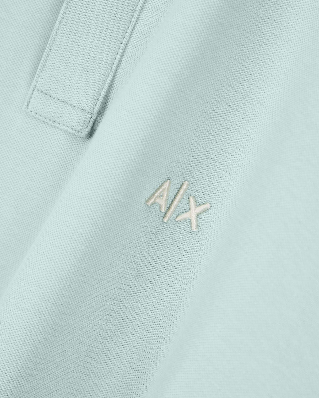 ARMANI EXCHANGE Blue Regular Fit Polo Shirt for men